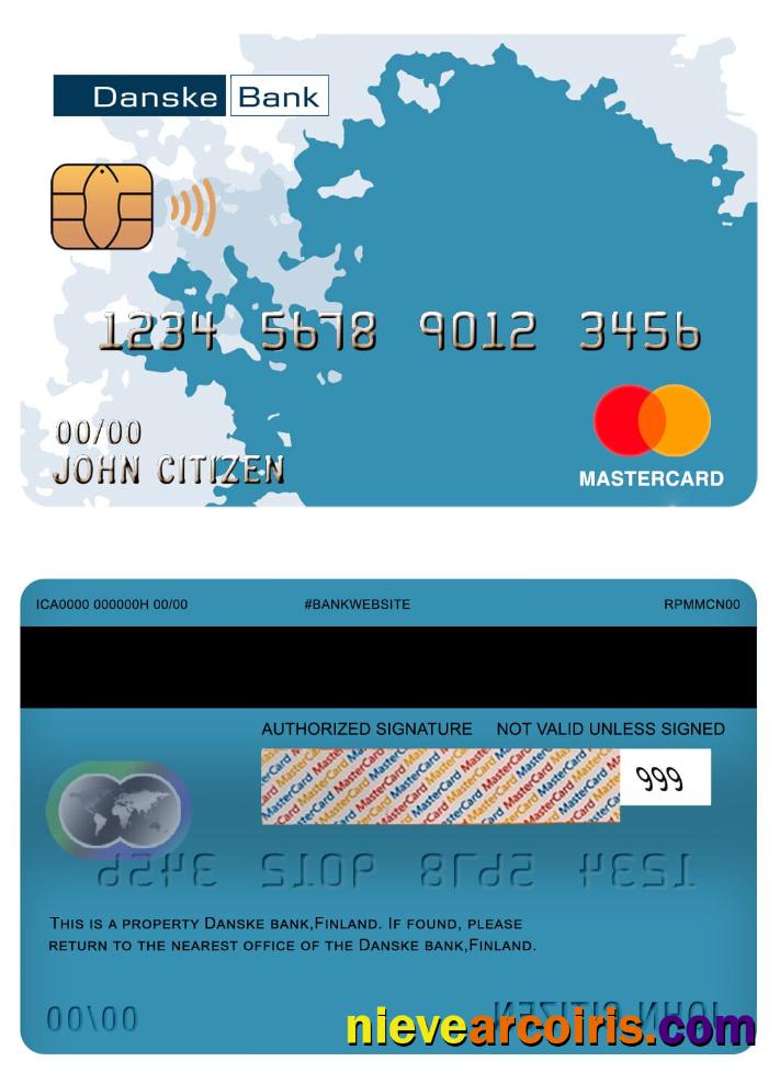 Finland Danske bank mastercard
